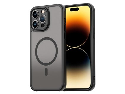 Techsuit – HaloFrost II MagSafe ochranný kryt na iPhone 14 Pro – čierny