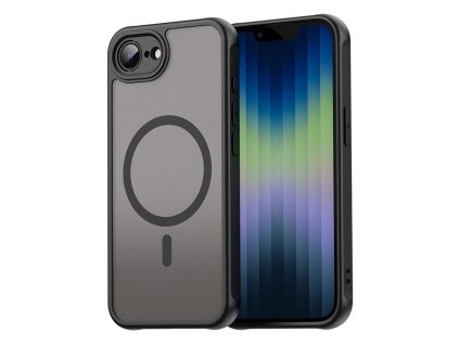Techsuit – HaloFrost II MagSafe ochranný kryt na iPhone 16e – čierny