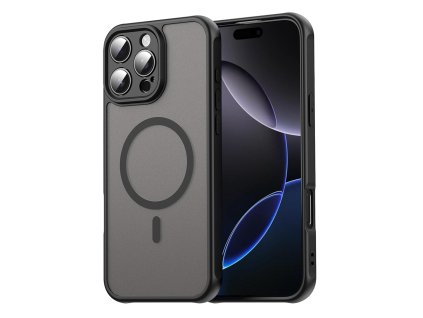 Techsuit – HaloFrost II MagSafe ochranný kryt na iPhone 16 Pro Max – čierny