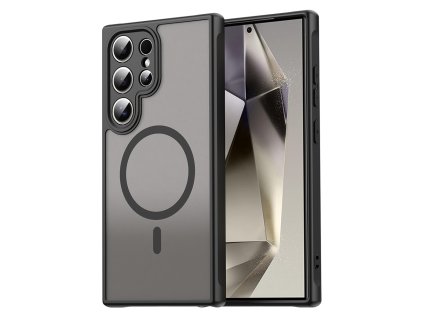 Techsuit – HaloFrost II MagSafe ochranný kryt na Samsung Galaxy S24 Ultra – čierny
