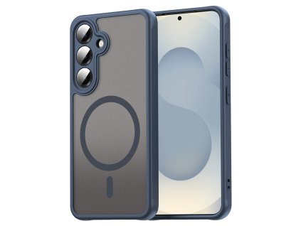 Techsuit – HaloFrost II MagSafe ochranný kryt na Samsung Galaxy S24 Plus – tmavomodrý