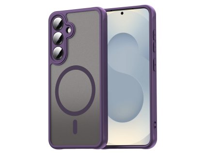 Techsuit – HaloFrost II MagSafe ochranný kryt na Samsung Galaxy S24 Plus – fialový