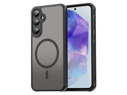 Techsuit – HaloFrost II MagSafe ochranný kryt na Samsung Galaxy A35 5G – čierny