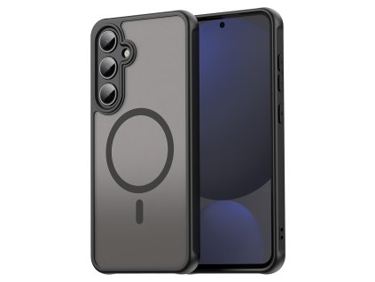 Techsuit – HaloFrost II MagSafe ochranný kryt na Samsung Galaxy S24 FE – čierny