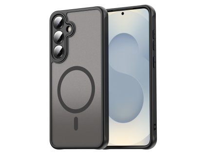 Techsuit – HaloFrost II MagSafe ochranný kryt na Samsung Galaxy S25 Plus – čierny