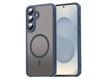 Techsuit – HaloFrost II MagSafe ochranný kryt na Samsung Galaxy S25 Plus – tmavomodrý