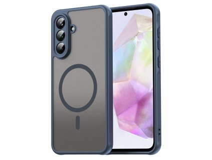 Techsuit – HaloFrost II MagSafe ochranný kryt na Samsung Galaxy A36 5G – tmavomodrý