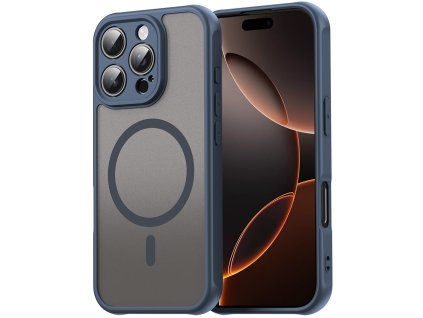 Techsuit – HaloFrost II MagSafe ochranný kryt na Samsung Galaxy Xcover7 Pro – tmavomodrý