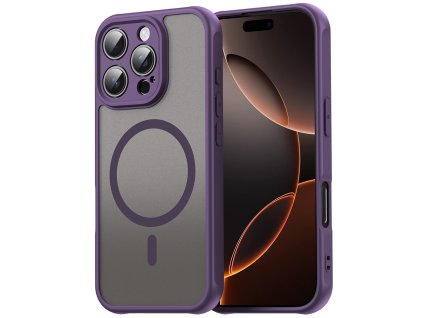 Techsuit – HaloFrost II MagSafe ochranný kryt na Samsung Galaxy Xcover7 Pro – fialový