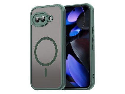 Techsuit – HaloFrost II MagSafe ochranný kryt na Google Pixel 9a – zelený