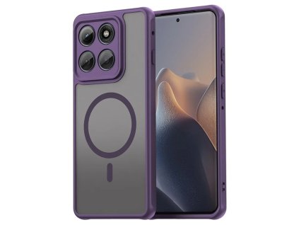 Techsuit – HaloFrost II MagSafe ochranný kryt na Motorola Edge 60 Pro – fialový