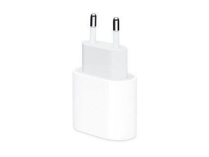 Apple - Original Wall Charger sieťová nabíjačka pre iPhone, iPad a MacBook, USB-C, rýchlonabíjanie 20 W - biela (blistrové balenie)