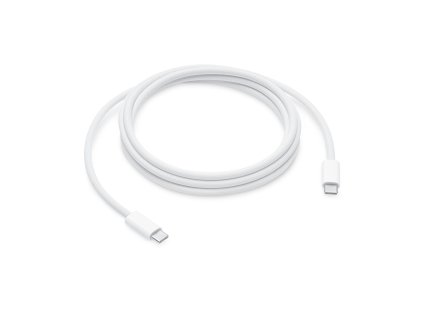 Apple - Original Data Cable dátový kábel pre iPhone, iPad a MacBook, USB-C na USB-C, rýchlonabíjanie 240 W, 2 m - biely (blistrové balenie)