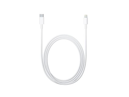 Apple - Original Data Cable dátový kábel pre iPhone a iPad, USB-C na Lightning, rýchlonabíjanie 96 W, 2 m - biely (blistrové balenie)