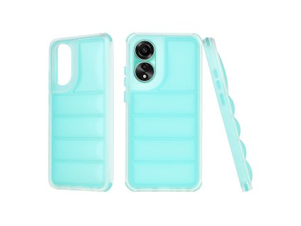 Techsuit - Wave Shield obal pre Oppo A78 4G - tyrkysový