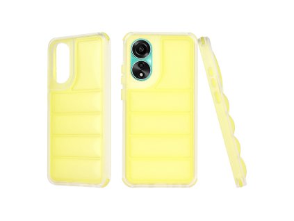 Techsuit - Wave Shield obal pre Oppo A78 4G - žltý