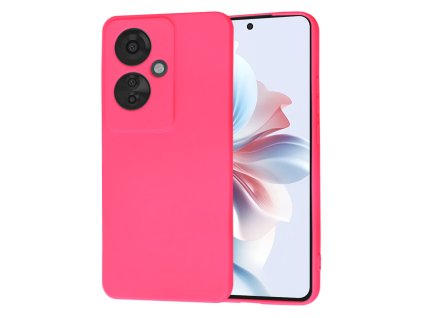 Techsuit - SoftFlex obal pre Oppo Reno11 F - horúco ružový
