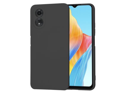 Techsuit - SoftFlex obal pre Oppo A38 / A18 - čierny