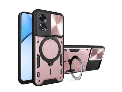 Techsuit - CamGuard Pro kryt pre Oppo A60 4G - ružovozlatý