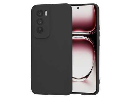 Techsuit - SoftFlex obal pre Oppo Reno12 Pro - čierny