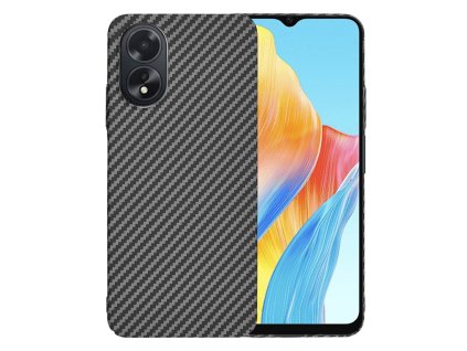 Techsuit - Carbonite FiberShell kryt pre Oppo A18 / A38 - čierny