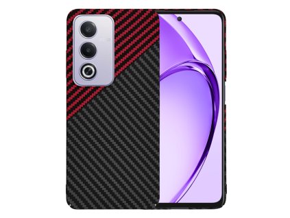 Techsuit - Carbonite FiberShell kryt pre Oppo A80 5G - červený Vortex