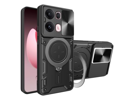 Techsuit - CamGuard Pro kryt pre Oppo Reno13 Pro - čierny