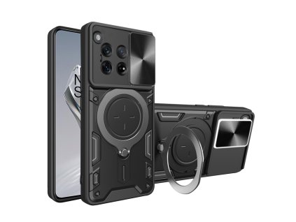 Techsuit - CamGuard Pro kryt pre OnePlus 12 - čierny