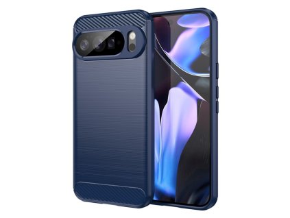 Techsuit - Carbon Silicone kryt pre Google Pixel 10 Pro XL - modrý