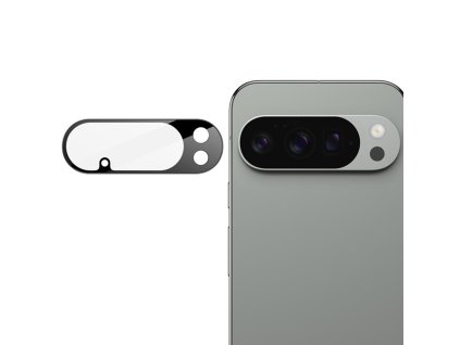 Techsuit - Full Camera Glass ochranné sklo na objektív pre Google Pixel 10 Pro XL - čierne