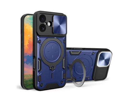 Techsuit - CamGuard Pro kryt pre iPhone 17 - modrý