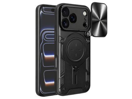 Techsuit - CamGuard Pro kryt pre iPhone 17 Pro - čierny