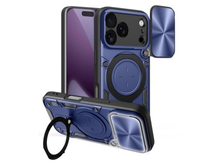 Techsuit - CamGuard Pro kryt pre iPhone 17 Pro - modrý