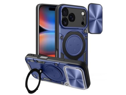 Techsuit - CamGuard Pro kryt pre iPhone 17 Pro Max - modrý