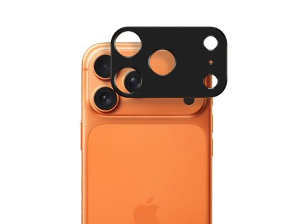 Techsuit - Full Camera Glass ochranné sklo na objektív pre iPhone 17 Pro Max - čierne