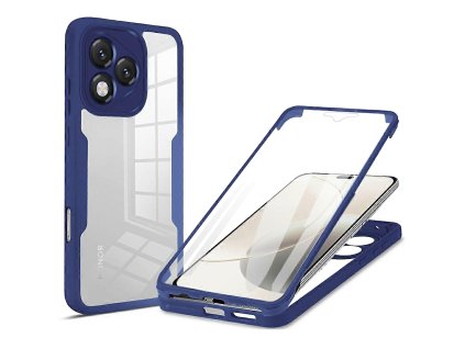 Techsuit - ColorVerse 360 Series kryt + ochranné sklo pre Honor 400 Lite - modrý