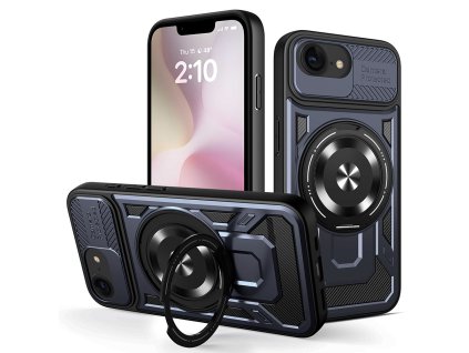 Techsuit - RuggedCam kryt pre iPhone 16e - modrý