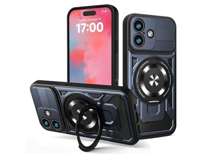 Techsuit - RuggedCam kryt pre iPhone 17 - modrý