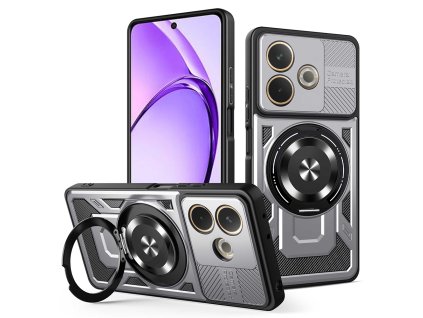 Techsuit - RuggedCam kryt pre Oppo A5 Pro 4G / A5 Pro 5G - sivý