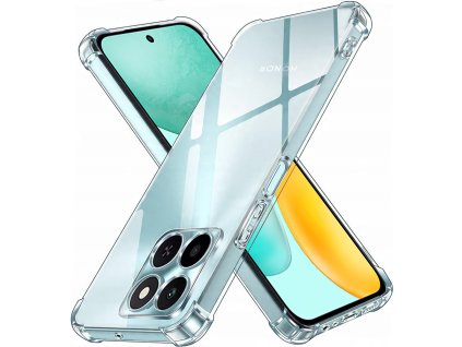 Techsuit - Shockproof Clear Silicone obal pre Honor X6c – číry