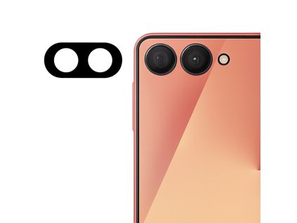 Techsuit - Full Camera Glass ochranné sklo na objektív pre Samsung Galaxy Z Flip7 - čierne