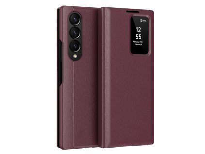 Techsuit - SmartView Series obal pre Samsung Galaxy Z Fold3 5G - červený