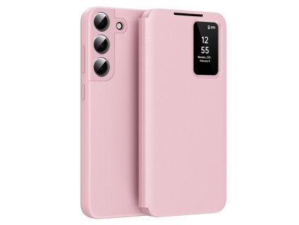 Techsuit - SmartView Series obal pre Samsung Galaxy S22 Plus 5G - ružový