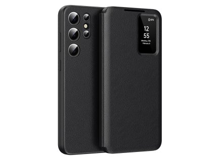 Techsuit - SmartView Series obal pre Samsung Galaxy S22 Ultra 5G - čierny
