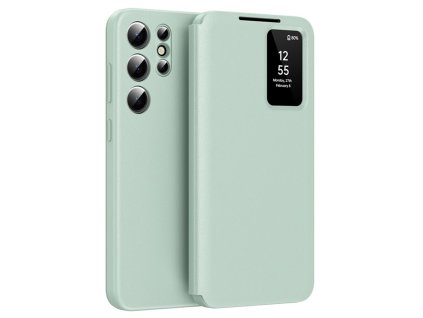 Techsuit - SmartView Series obal pre Samsung Galaxy S25 Ultra - zelený