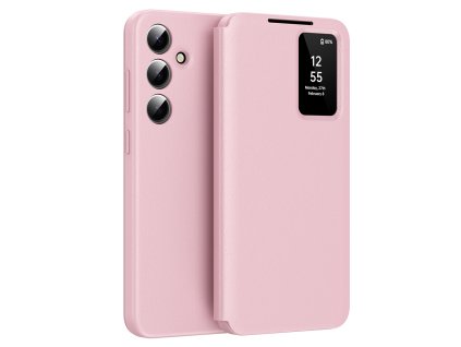 Techsuit - SmartView Series obal pre Samsung Galaxy A56 5G - ružový