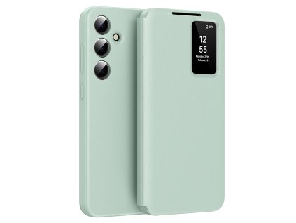 Techsuit - SmartView Series obal pre Samsung Galaxy A56 5G - zelený