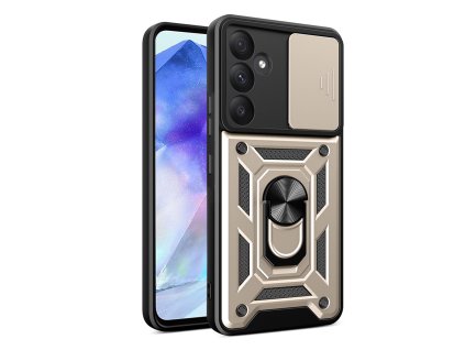 Techsuit - CamShield Series kryt pre Samsung Galaxy A55 5G - zlatý