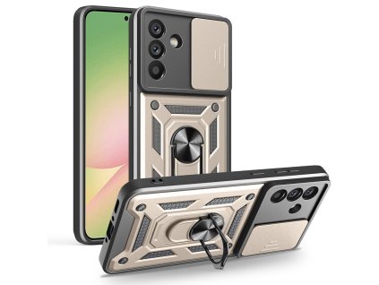 Techsuit - CamShield Series kryt pre Samsung Galaxy A56 5G - zlatý