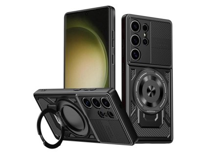 Techsuit - RuggedCam kryt pre Samsung Galaxy S23 Ultra - čierny